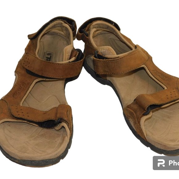Teva 6101 Fossil Canyon Leather Sandal Size 11 Waterproof Teva Men main image 3